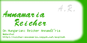 annamaria reicher business card